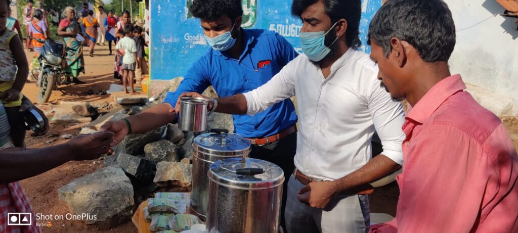 Kabasura Kudineer Donation Camp for Dengue Prevention