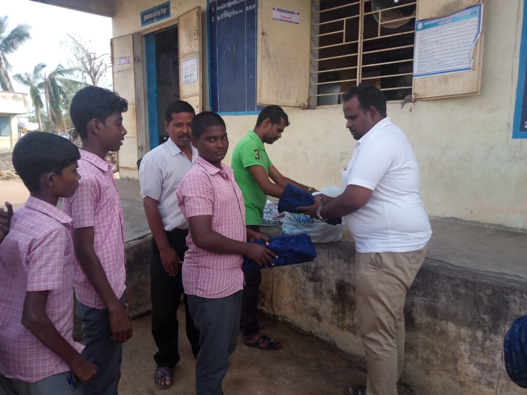 Donation Drive for Gaja Cyclone